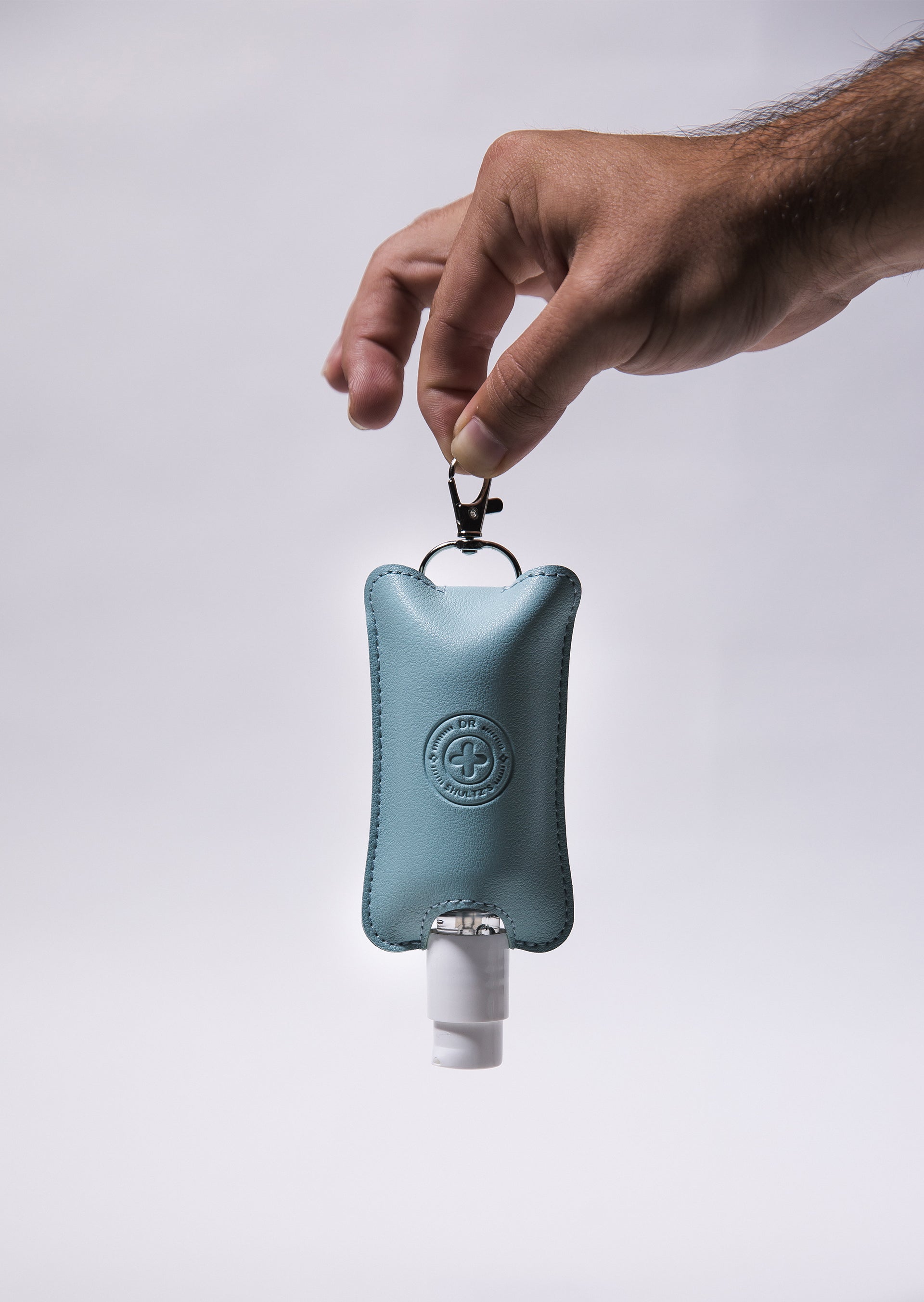Suzy Neoprene Hand Sanitizer Keychain